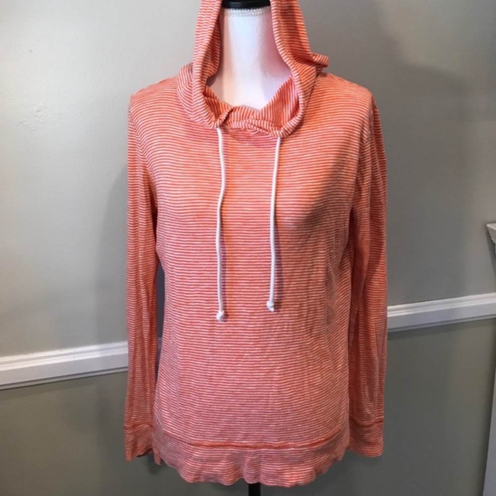 J Crew lightweight cotton hoodie